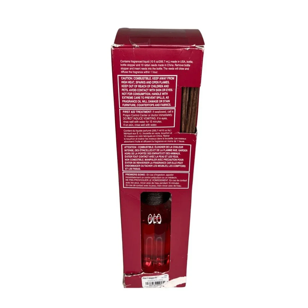 New Pier 1 Imports Blackberry Sangria Reed Diffuser Box Set 10 oz Fragrance Rare